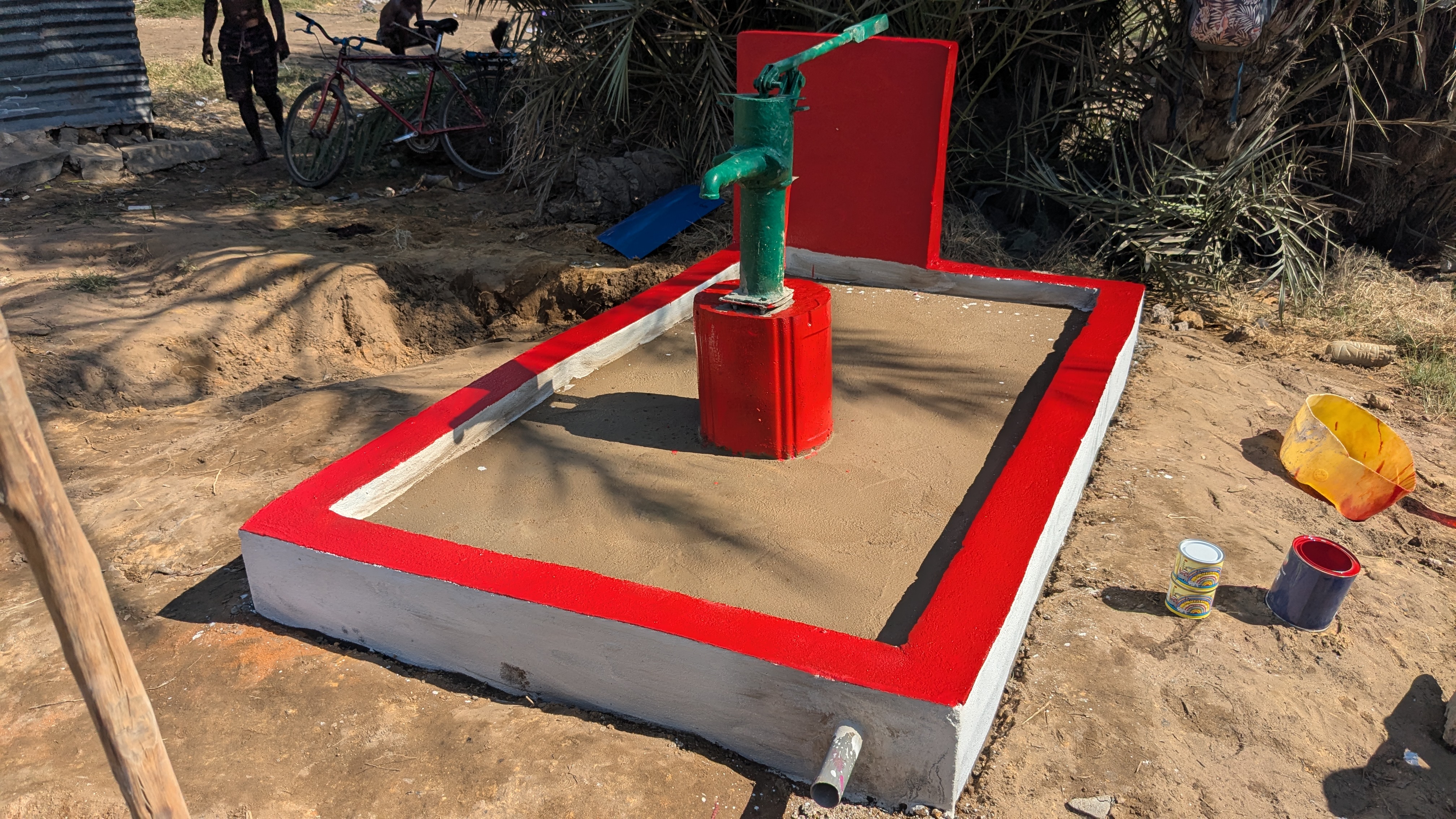 Construction de pompe à levier